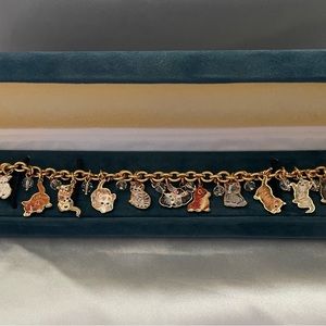 Cat Charm Bracelet